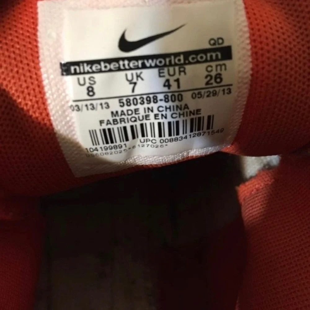 Nike Air Max 360 Diamond Griffey‎ Orange Gamma men’s size 8 - Picture 7 of 9